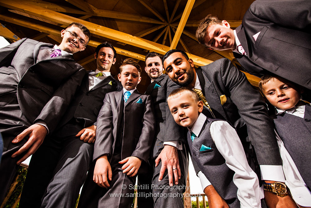 The boys looking cool and feeling good as part fo the formal traditional family and friends wedding portrait photographs